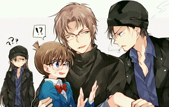 柯南中的五人组最大遗憾,盘点柯南中所有的黑暗组织成员