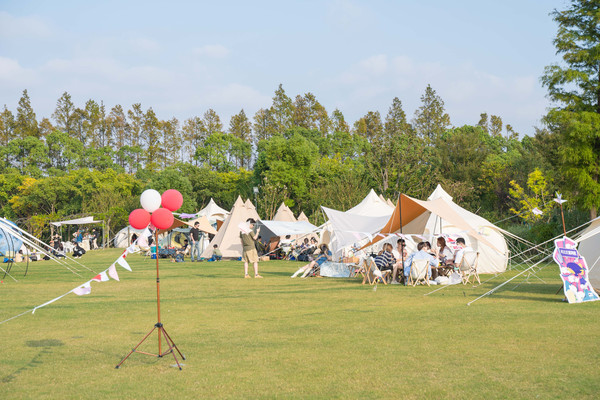 不一样的中秋回忆，来长兴岛郊野公园体验露营趴