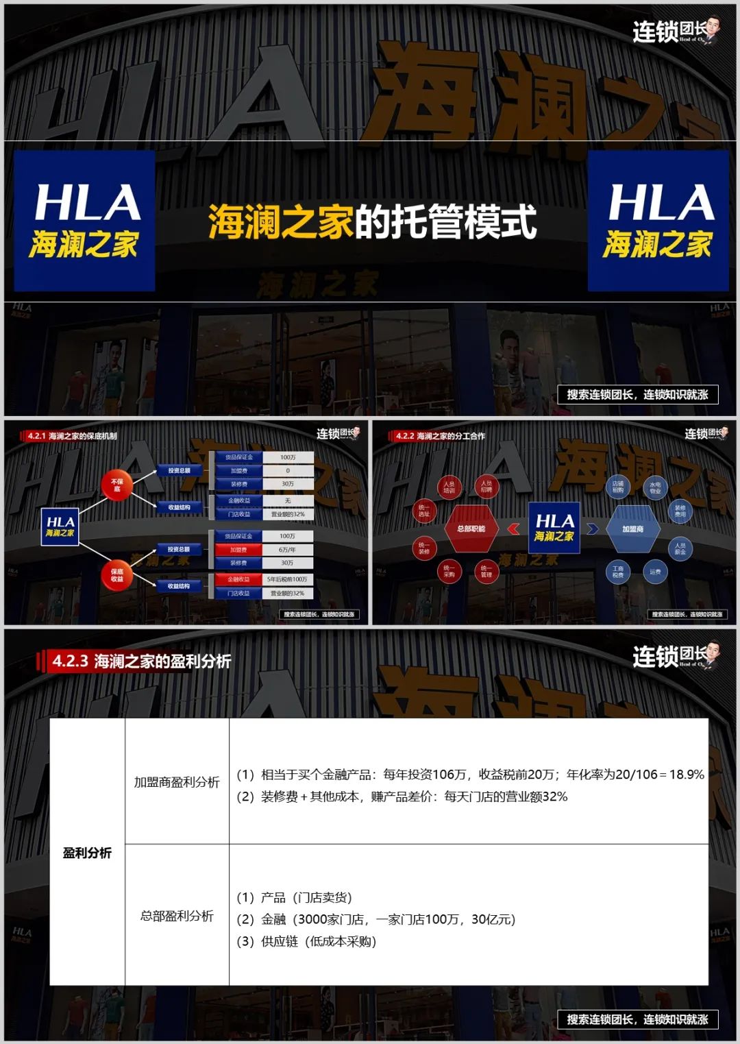 海澜之家托管式连锁加盟特点,海澜之家托管联营模式投资多少钱