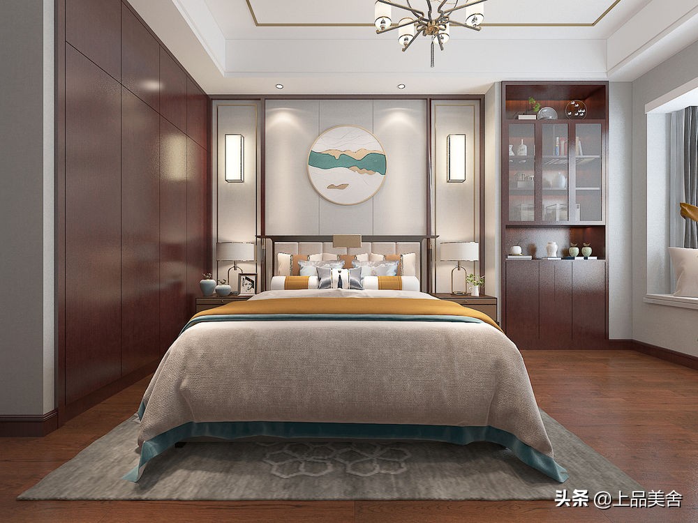 老公不顾老婆反对坚持装中式风，完工效果太震撼，被老婆拿出来晒