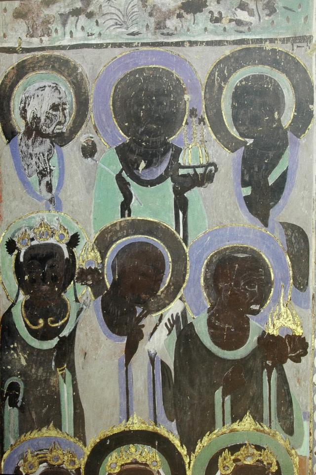 敦煌壁画320窟赏析,敦煌莫高窟420窟壁画