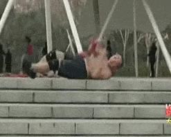 你根本想象不到民间健身有多狂野,你想象不到的健身方式