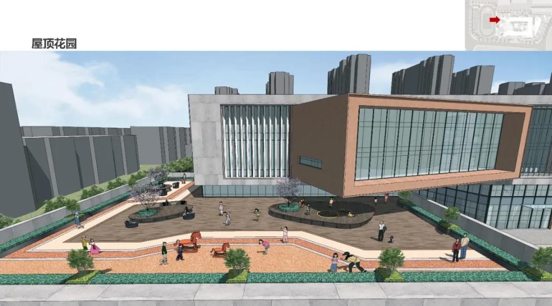 青岛夏庄三台新校区项目高密度社区中的教育之窗/北洋设计