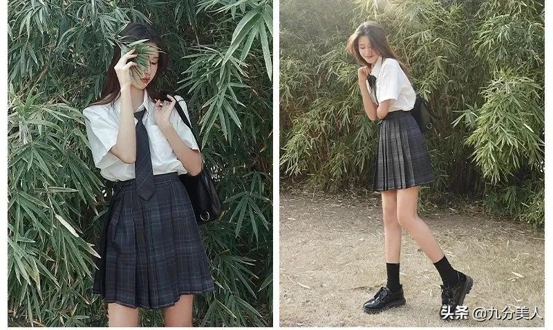 赵露思校园风穿搭,学院风穿搭赵露思最新