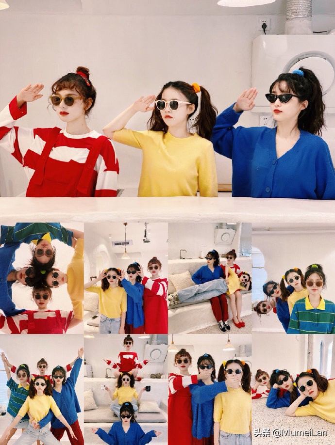 沙雕闺蜜二人合照姿势,沙雕闺蜜合照的姿势