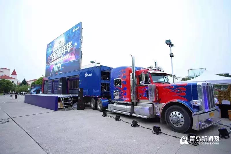 青岛啤酒节2020黄晓明,偶遇明星黄晓明现身青岛啤酒节