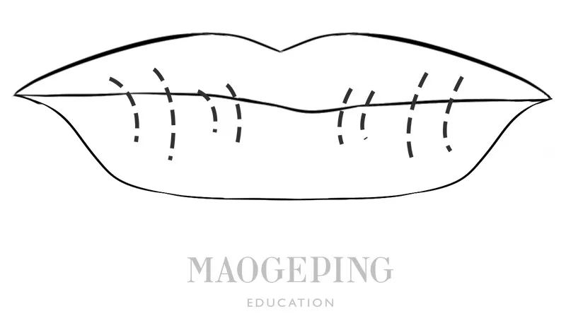 买了口红不会涂,买了很多口红没一个好看的
