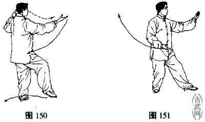 24式简化太极拳云手,杨式24式简化太极拳