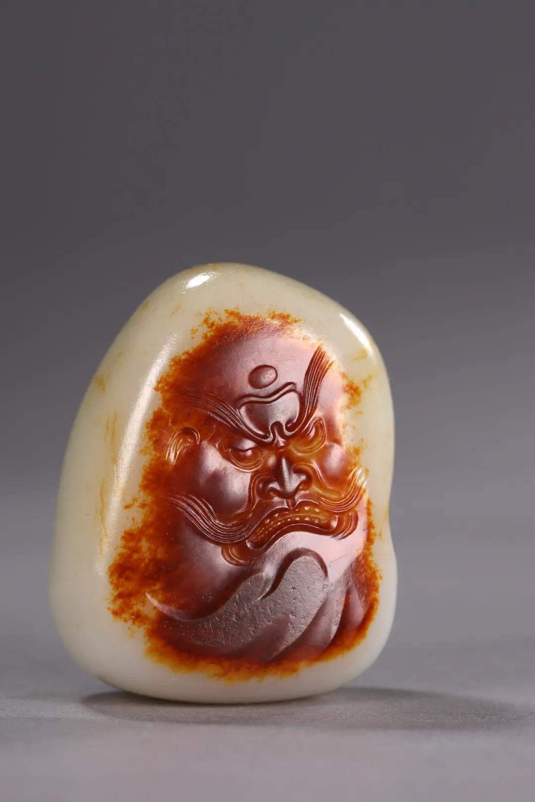 和田籽料毛孔显微镜,和田籽料毛孔会盘没吗