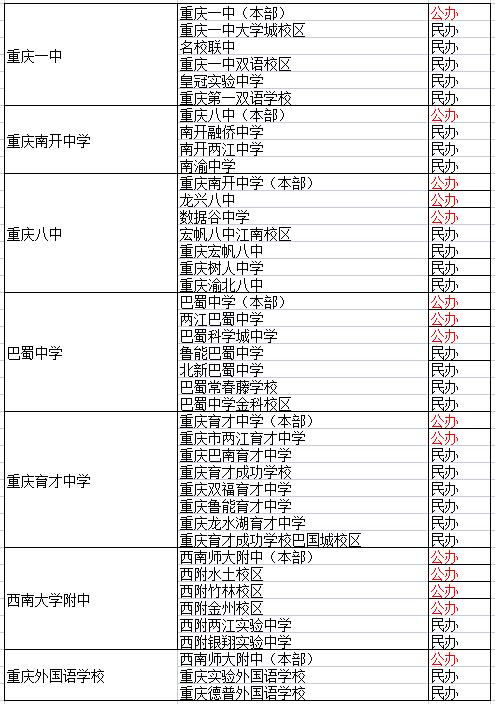 重庆市公办学校整改,重庆整顿教育机构方案