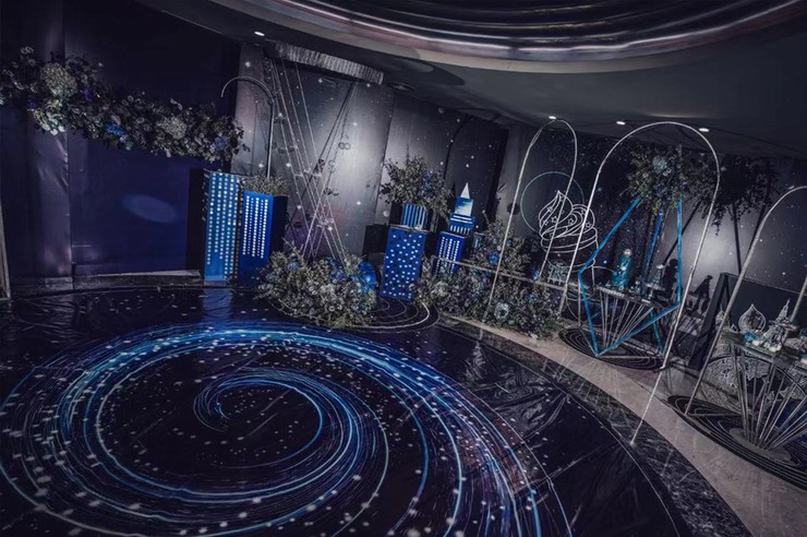 城堡法式婚礼策划方案,法式全息婚礼策划案例