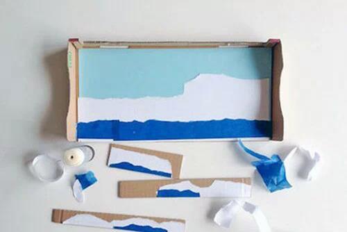 鞋盒手工创意小学,4-6岁儿童鞋盒手工小汽车