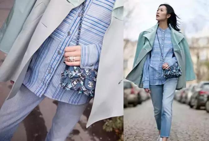 大表姐刘雯和香奈儿,大表姐刘雯的包