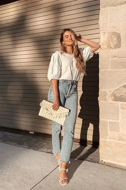 夏季时尚御姐凉鞋穿搭,气质牛皮凉鞋怎么搭配裤子