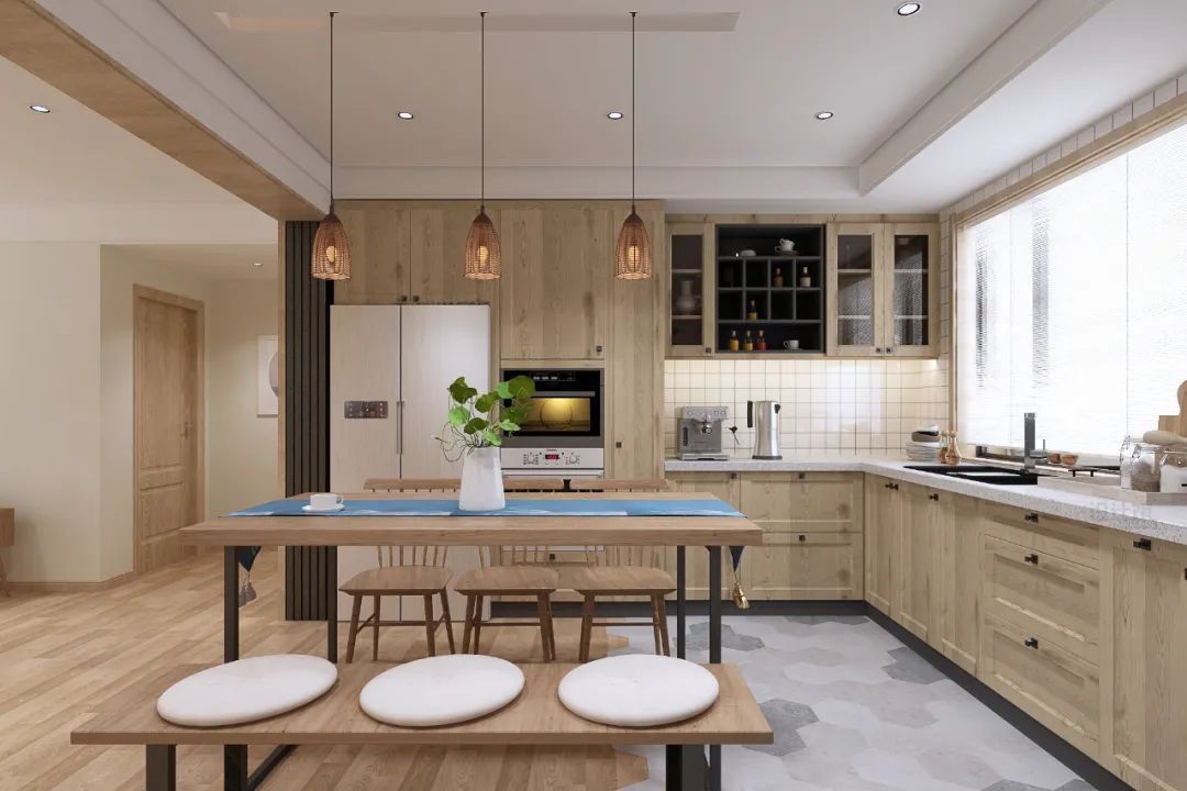 餐厅吊顶和厨房吊顶怎么衔接,厨房吊顶集成好还是石膏板吊顶好