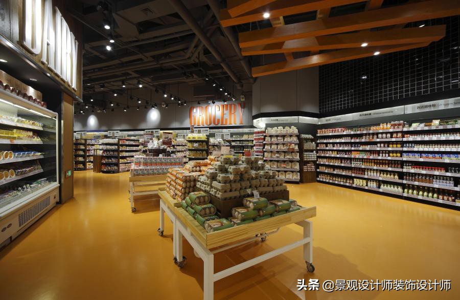 商场店铺设计案例图纸,超市设计图解大全