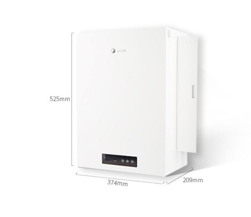 家用壁挂式新风机安装示意图,壁挂式新风机工作原理安装示意图