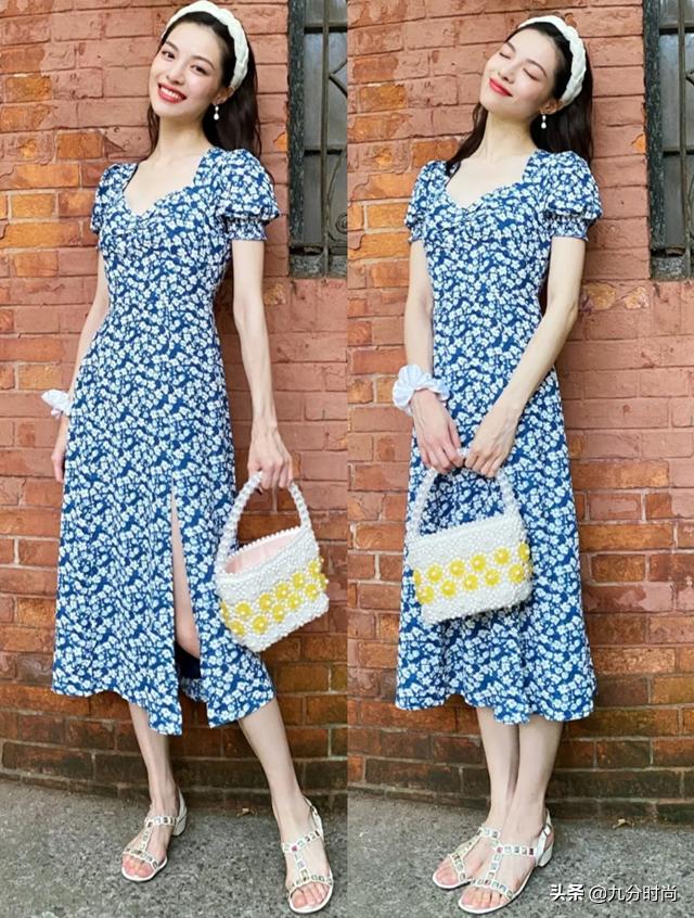 别穿碎花裙不高级,碎花裙要怎么穿才不土气