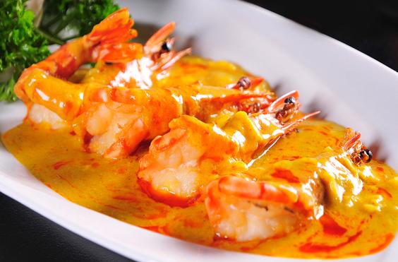咖喱味道好吃吗,超浓郁的咖喱虾酸辣刺激