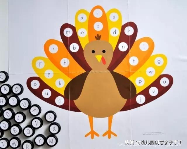 感恩节的游戏跟亲子手工,幼儿园感恩节家长开放日亲子游戏