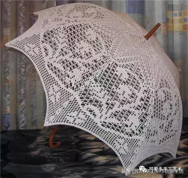 雨伞编织图解教程,旧雨伞千万别扔