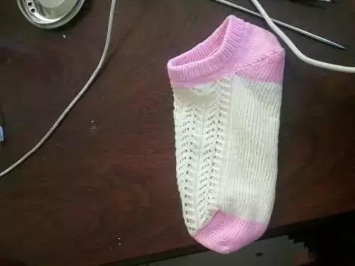 最简单的棒针袜子,棒针袜子教程粗毛线