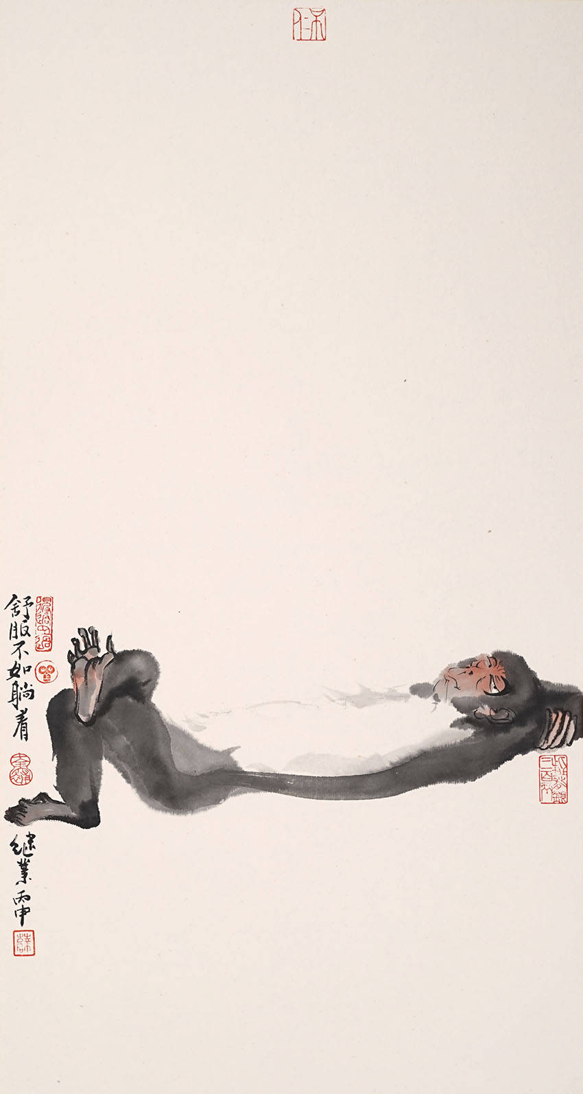 他画的猴子都是来搞笑的吗？让人看得停不下来