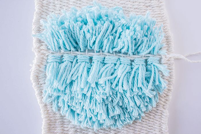 毛线装饰编织教程全过程,毛线编织小饰品简单入门教程