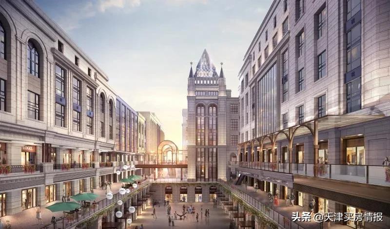 天津海河城建图,海河柳林活力复兴街区