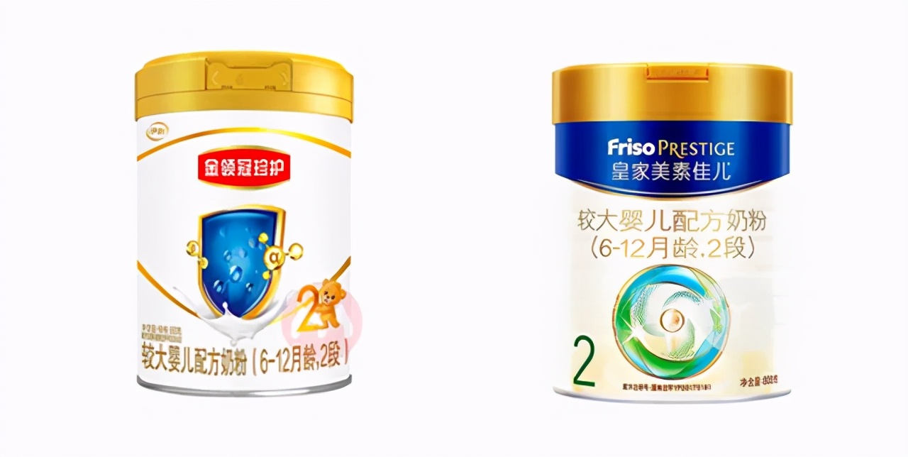 伊利金领冠与美素佳儿哪个好,金领冠育护2段和皇家美素佳儿2段