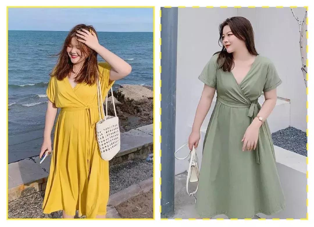 从5XL到M，110斤以上的都收藏了这7家大码女装店