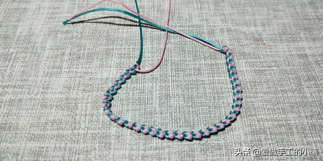 初学者手链100种编法,初学者手链100种开头