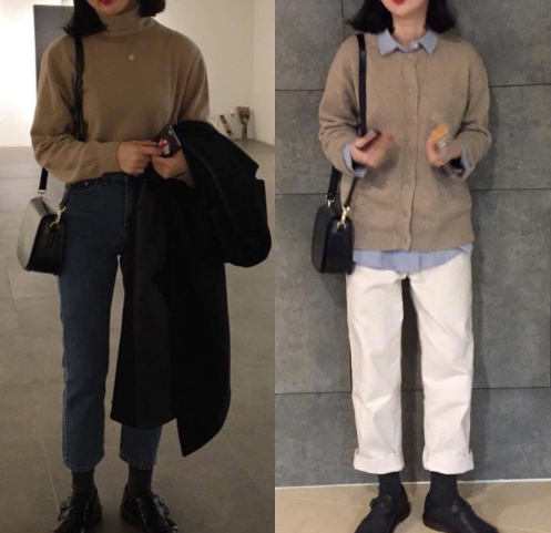 宽松的裤子怎么穿才好看,特别宽松肥大的裤子怎么穿