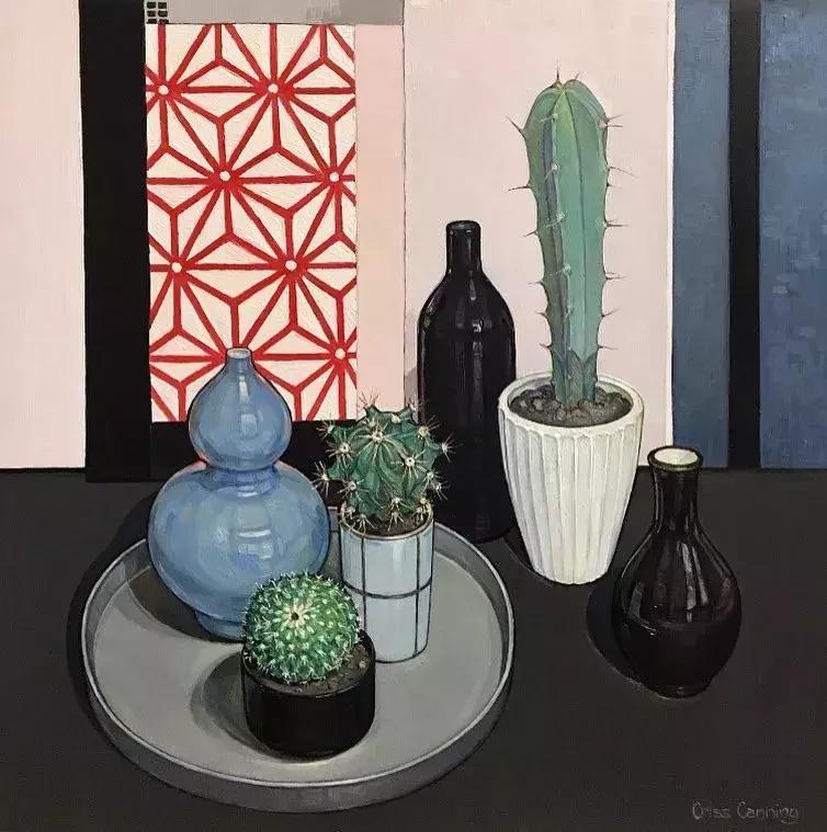 她72岁，画了50多年的画，花儿在她笔下都有了个性