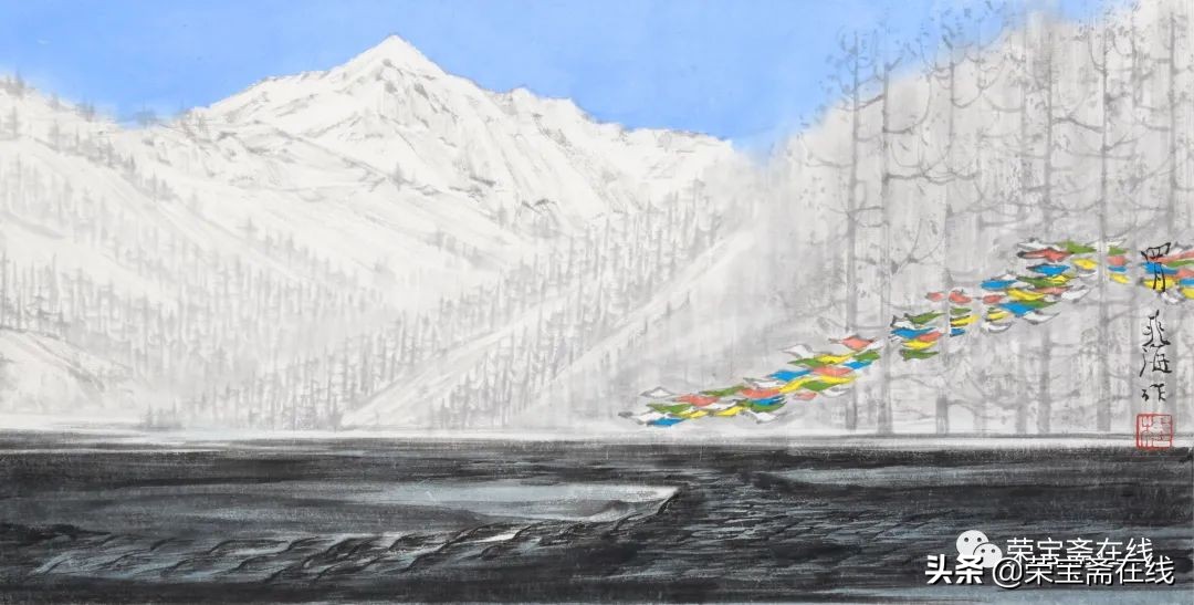 静、净、敬、境｜桂兆海绘画札记