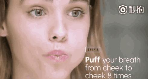 3个祛法令纹的面部瑜伽动作,面部瑜伽提拉紧致法令纹直播