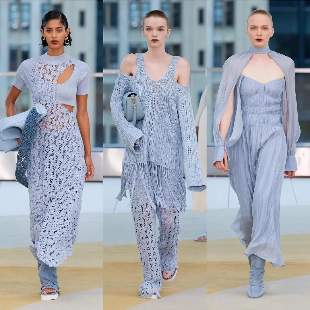 气质针织秋冬穿搭一整套,明星同款针织衫日常穿搭