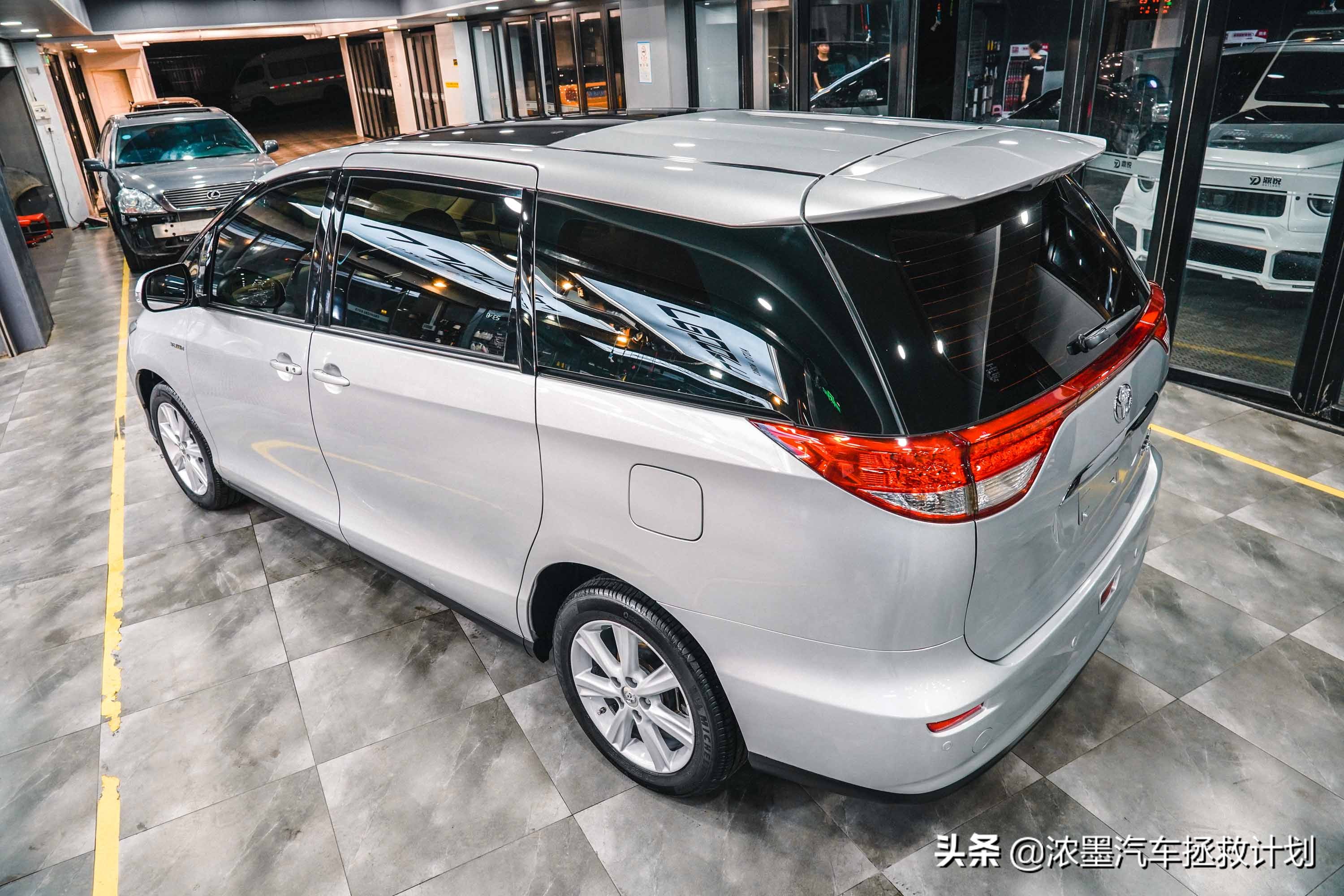 一代经典丰田普瑞维亚,丰田普瑞维亚依然经典