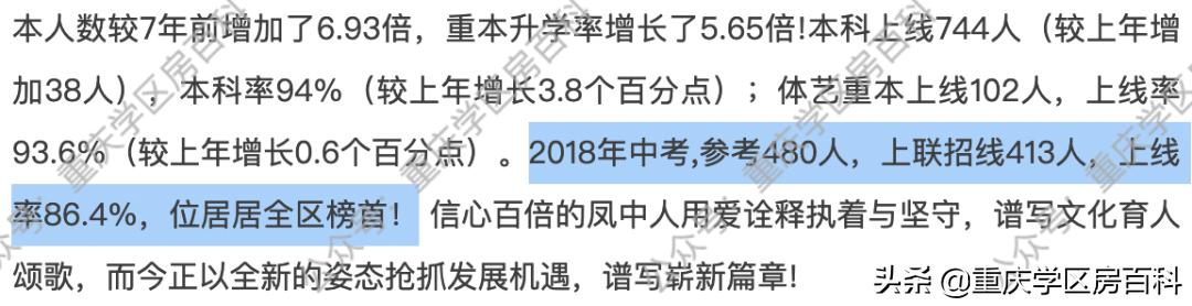 两江新区最好的初中排名,重庆两江新区初中学校排名