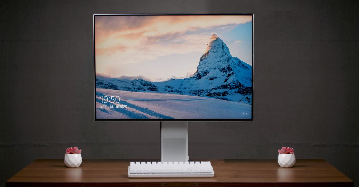 华为显示屏mateview办公测评,华为显示器mateview有线对比无线