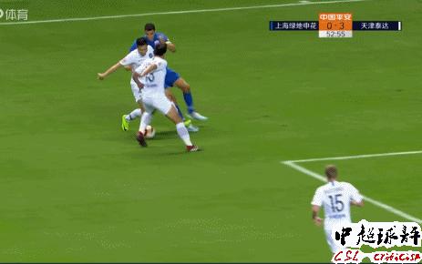 中超出现戏剧性一幕,中超当红国脚再现一世界级表现