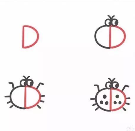 26个字母趣味简笔画动物,26个英文字母趣味简笔画