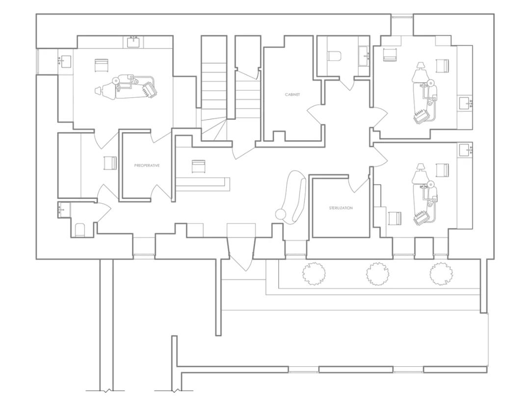 70平方牙科诊所图片,160平牙科诊所装修效果图