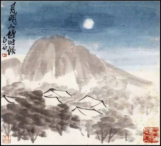 齐白石经典画作,齐白石最经典的肖像