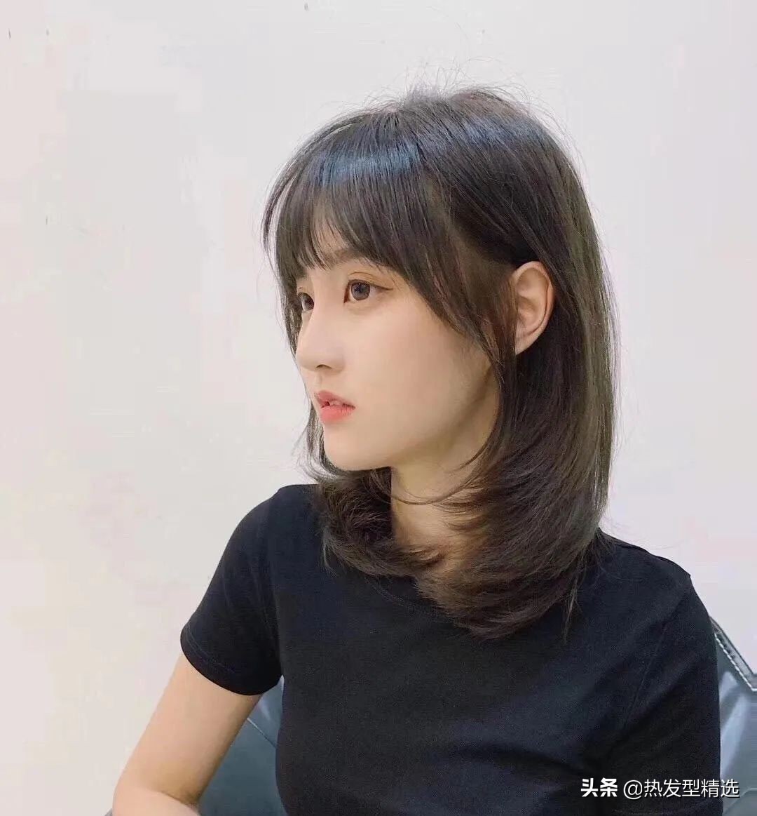 女士中发碎剪教程,潮流发剪