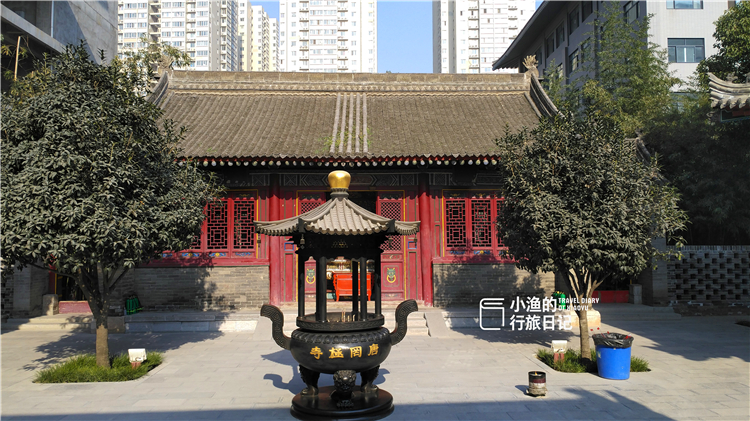 西安唯一保留下来的四个皇家寺院,西安小巷深处的皇家寺院