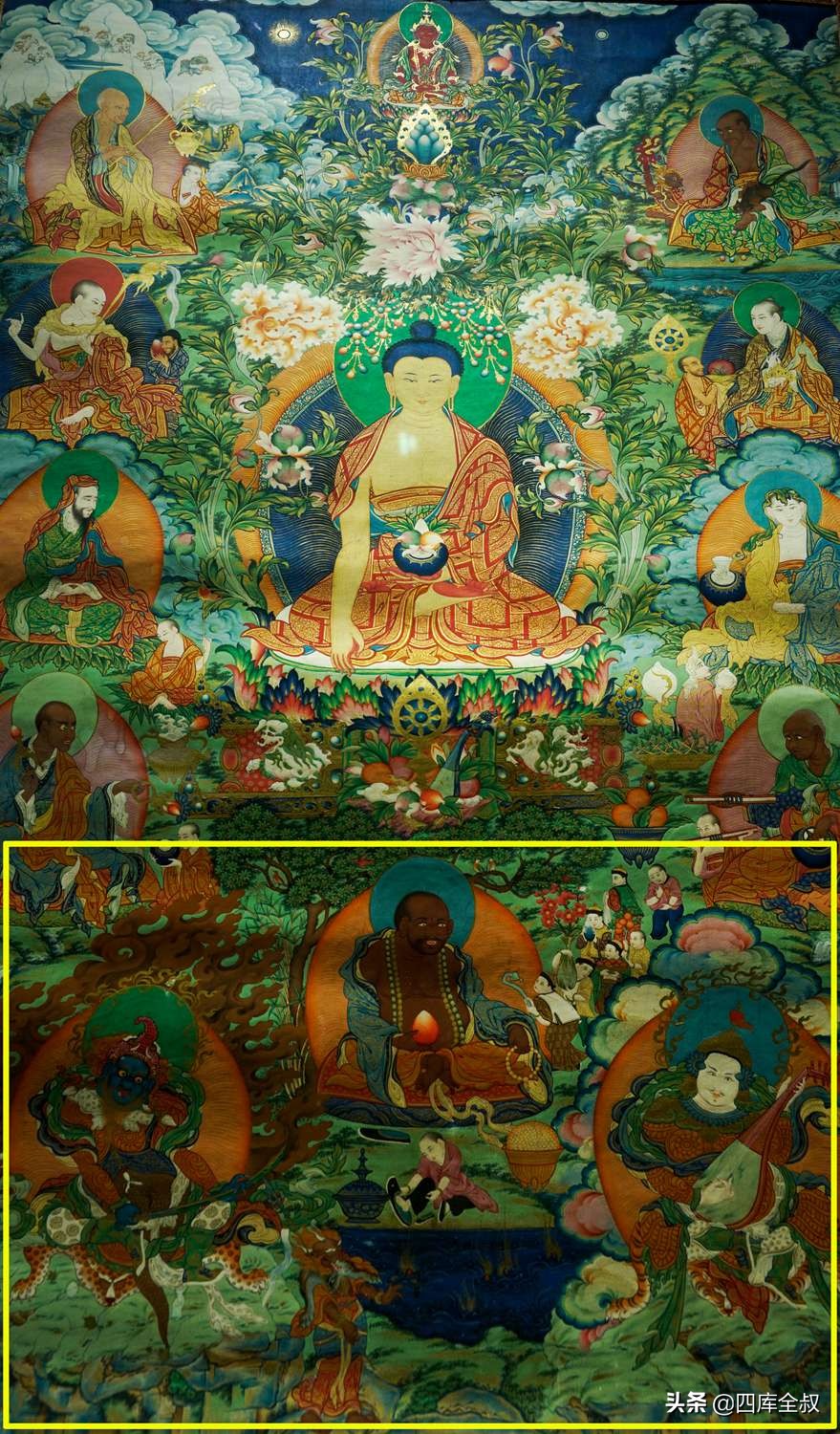 各时期唐卡,唐卡的三个存世价值