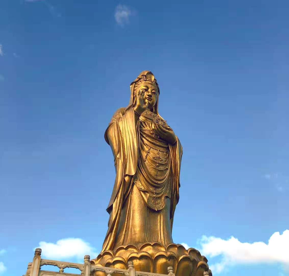 人间仙境海天佛国,四大海天佛国