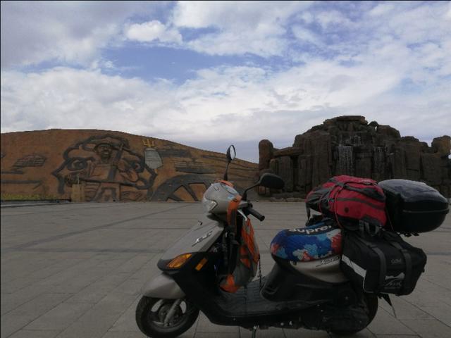 一人一车全程639公里,一人一车骑行1100公里回家