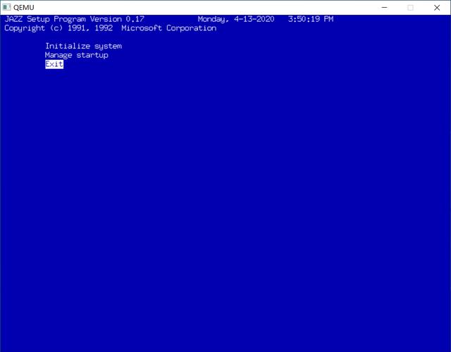 QEMU安装WINDOWSNT4.0MIPS版本